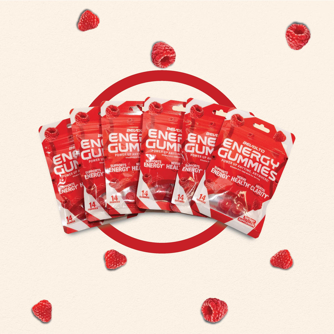 B12 Energy Gummies - By Bevolto