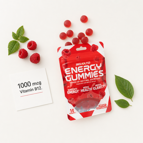 B12 Energy Gummies - By Bevolto