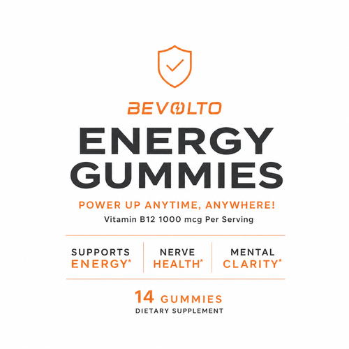 B12 Energy Gummies - By Bevolto